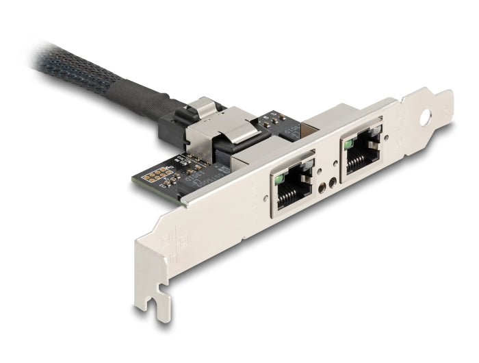 Delock 95280 Mini Pcie I/O Pcie Full Size 2 X Rj45 Gigabit Lan