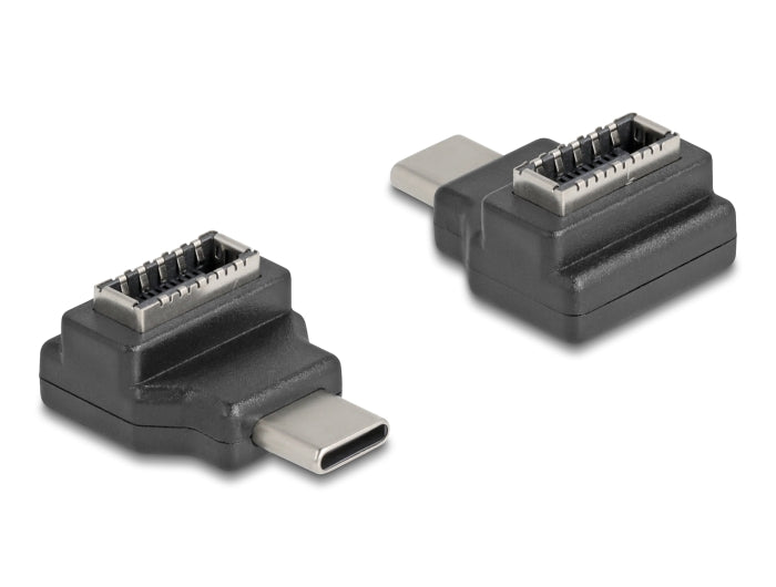Delock 67235 Adapter Usb 10 Gbps Usb Type-C™ Male To Type-E Key A Female Angled