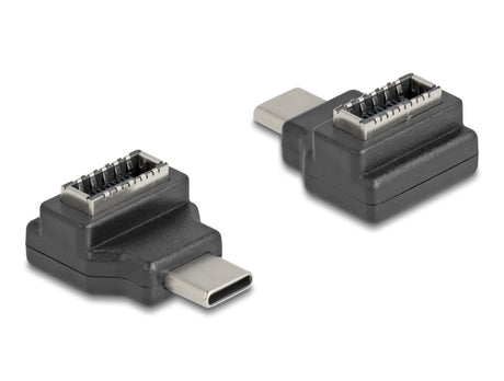 Delock 67235 Adapter Usb 10 Gbps Usb Type-C™ Male To Type-E Key A Female Angled