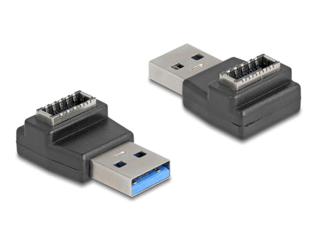 Delock 67236 Adapter Usb 10 Gbps Usb Type-A Male To Type-E Key A Female Angled