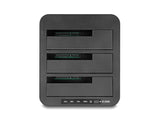 Delock 64332 Usb Docking Station For 3 X Sata Hdd / Ssd With 1:2 Clone Function