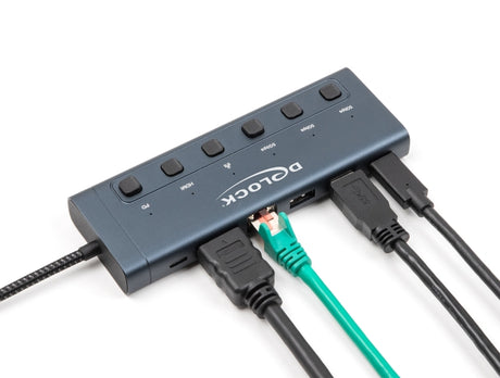 Delock 92000 Usb Type-C Docking Station 4K - Hdmi /Usb/Gigabit Lan / Pd 3.0 90W