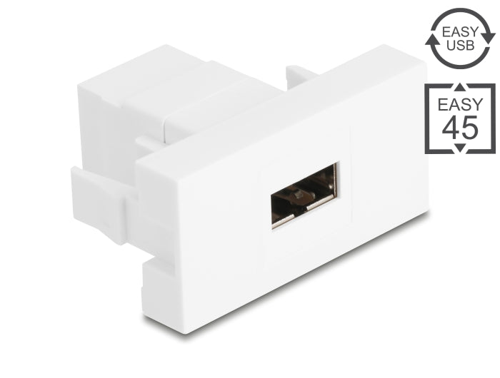 Delock 90866 Easy 45 Module, Easy-Usb 2.0 Type-A Female To Easy-Usb Type-A