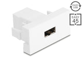 Delock 90866 Easy 45 Module, Easy-Usb 2.0 Type-A Female To Easy-Usb Type-A