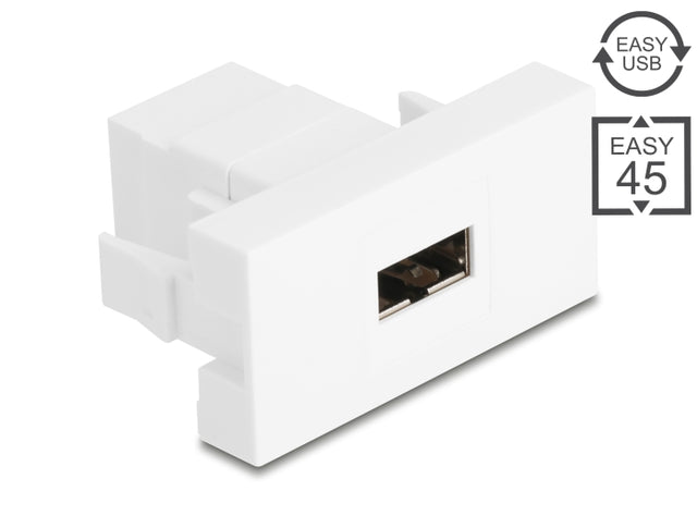 Delock 90866 Easy 45 Module, Easy-Usb 2.0 Type-A Female To Easy-Usb Type-A