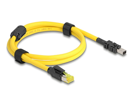 Delock 81250 Cable Rj45 Plug Cat.6 To Mini I/O 8 Pin D-Shape Type 2 Plug 1 M