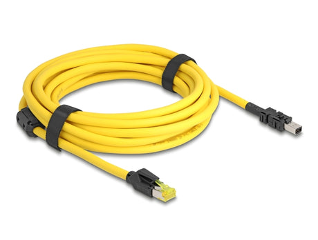 Delock 81253 Cable Rj45 Plug Cat.6 To Mini I/O 8 Pin D-Shape Type 2 Plug 5 M