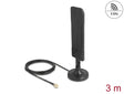 Delock 10038 Antenna Wifi 5.8 Ghz Rp-Sma Plug 3 Dbi Omnidirectional