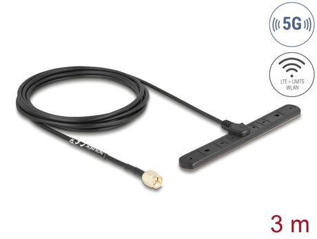 Delock 96090 5G Lte Antenna Sma Plug 3 Dbi Omnidirectional Fixed