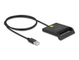 Delock 91724 Usb 2.0 Smart Card Reader For Smart Cards With Contact Chip