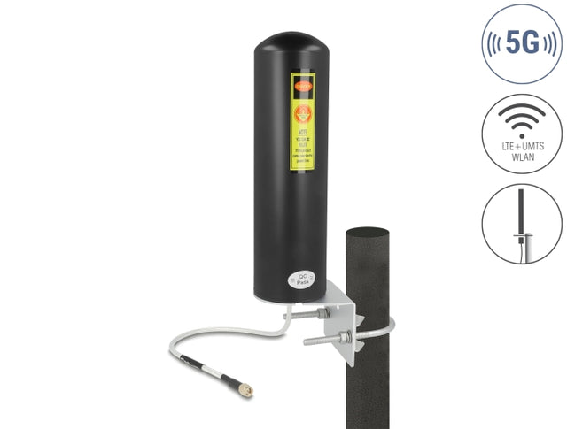 Delock 10037 5G Lte Antenna Sma Plug 3 - 5 Dbi Fixed Omnidirectional Wall