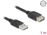 Delock 81512 Usb 2.0 Extension Cable Easy Usb Type-A Male To Easy Usb Type-A