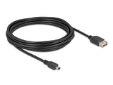 Delock 81527 Usb 2.0 Cable Usb Type Mini-B Male To Easy Usb Type-A Female 5 M
