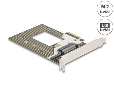 Delock 90854 Pci Express 4.0 X4 Card To 1 X Nvme M.2 Key M 110 Mm Or U.2 Slot