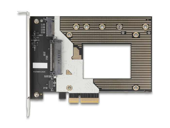 Delock 90854 Pci Express 4.0 X4 Card To 1 X Nvme M.2 Key M 110 Mm Or U.2 Slot