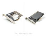 Delock 90854 Pci Express 4.0 X4 Card To 1 X Nvme M.2 Key M 110 Mm Or U.2 Slot