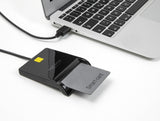 Delock 91724 Usb 2.0 Smart Card Reader For Smart Cards With Contact Chip
