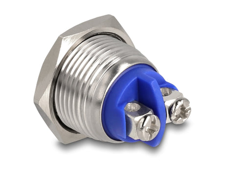 Delock 22038 Push Button For Installation 16 Mm 2 X Screw Terminal Actuator High