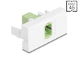 Delock 90894 Easy 45 Module Sc Simplex Female To Sc Simplex Female