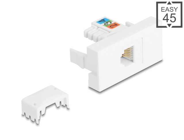 Delock 90897 Easy 45 Module Rj12 Jack To Lsa Utp White