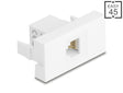 Delock 90898 Easy 45 Module Rj12 Jack To Rj12 Jack Utp White