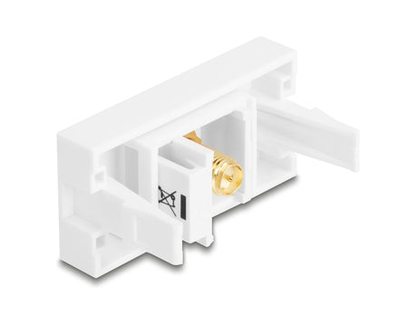 Delock 90903 Easy 45 Module Rp-Sma Female To Rp-Sma Female White