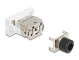 Delock 90906 Easy 45 Module Rj45 Jack To Lsa Cat.6A 180° Toolfree
