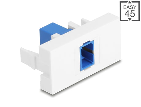 Delock 90896 Easy 45 Module Sc Simplex Female To Sc Simplex Female Blue / White