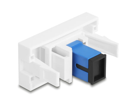 Delock 90896 Easy 45 Module Sc Simplex Female To Sc Simplex Female Blue / White