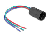 Delock 90789 Socket For 19 Mm 3 Pin Push Button Or Switch