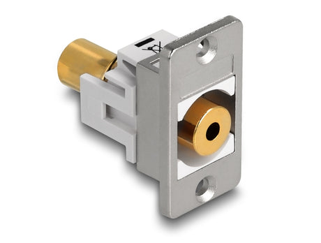 Delock 90884 Panel Mount Stereo Jack Female 3.5 Mm 4 Pin > Stereo Jack Female