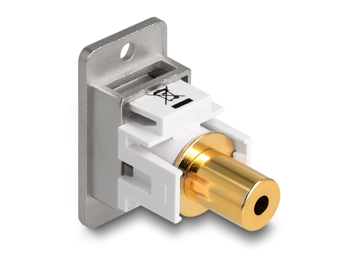 Delock 90884 Panel Mount Stereo Jack Female 3.5 Mm 4 Pin > Stereo Jack Female