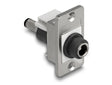 Delock 90885 Panel Mount Dc 5.5 X 2.1 Mm Female To Dc 5.5 X 2.5 Mm Male