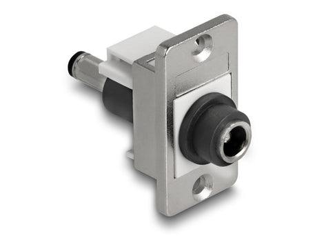 Delock 90885 Panel Mount Dc 5.5 X 2.1 Mm Female To Dc 5.5 X 2.5 Mm Male