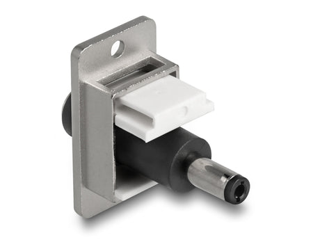 Delock 90887 Panel Mount Dc 5.5 X 2.5 Mm Female To Dc 5.5 X 2.5 Mm Male