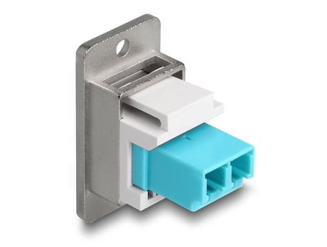 Delock 90888 Panel Mount Lc Duplex Female To Lc Duplex Female