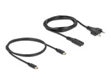 Delock 41473 Usb Gan Charger 3 X Usb Type-C™ Pd 3.1 And 1 X Usb Type-A W/ 145W
