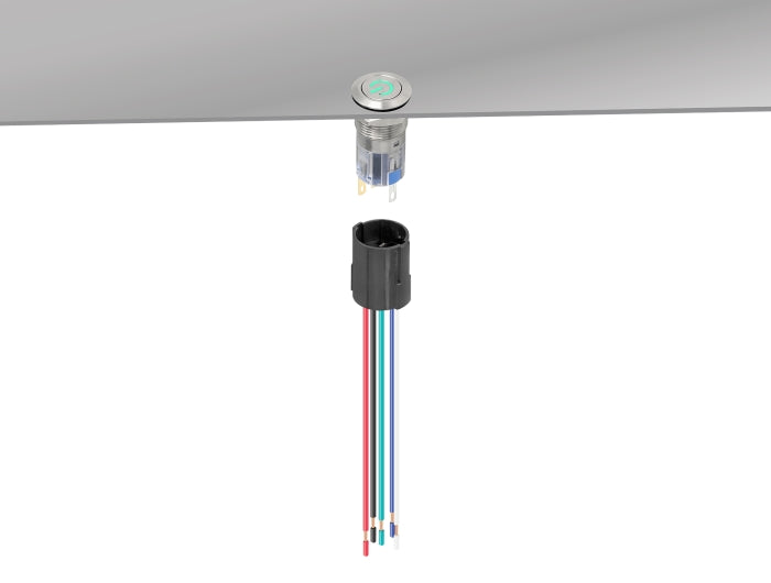 Delock 90793 Socket For 16 Mm 5 Pin Push Button Or Switch