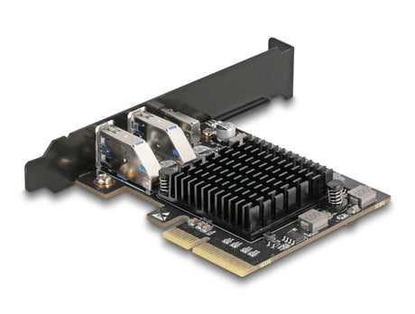 Delock 90891 Pci Express X4 Card To 1 X Usb Type-C™ 20 Gbps + 2 X Type-A 10 Gbps