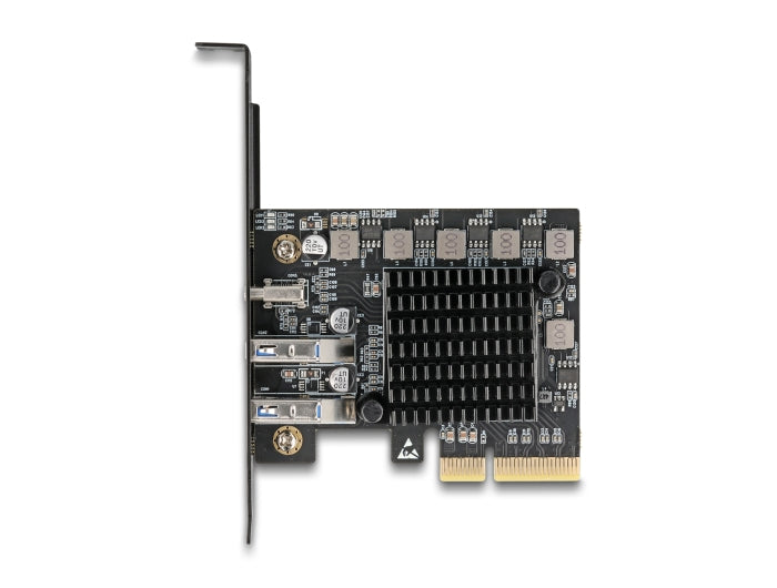 Delock 90891 Pci Express X4 Card To 1 X Usb Type-C™ 20 Gbps + 2 X Type-A 10 Gbps