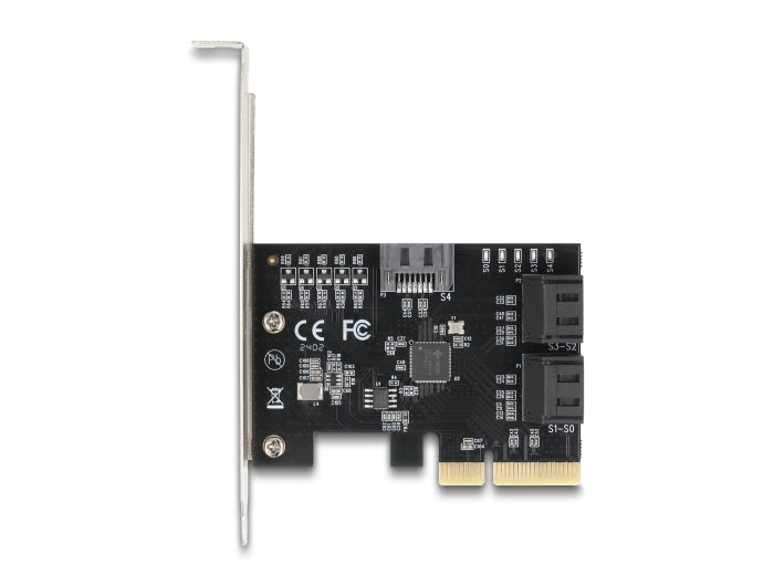 Delock 90890 Pci Express X4 Card To 5 Port Sata Controller
