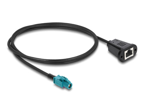 Delock 90700 Cable Hsd Z Female To Rj45 Jack 1 M