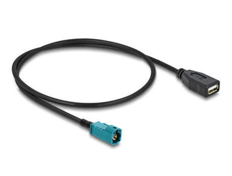 Delock 90702 Cable Hsd Z Male To Usb 2.0 Type-A Female 0.5 M