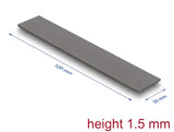 Delock 18476 Thermal Conductive Pad 120 X 20 X 1.5 Mm For M.2 Modules 3.0 W/Mk
