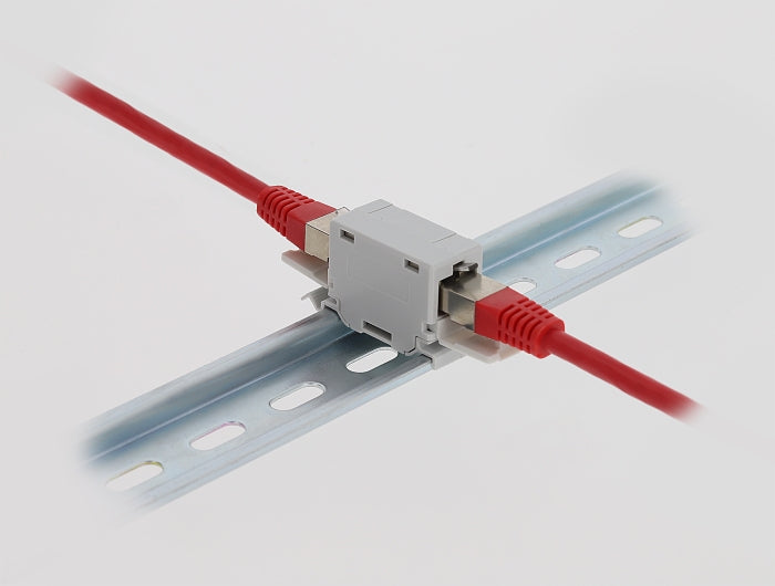 Delock 90768 Rj45 Coupler Cat.6A Jack To Jack With Dust Protection Cap