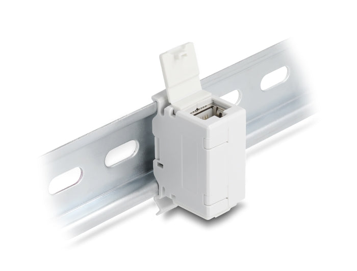 Delock 90768 Rj45 Coupler Cat.6A Jack To Jack With Dust Protection Cap