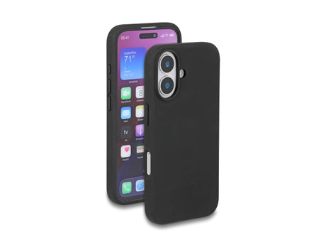 Delock 81272 Protective Case For Iphone 16 Made Of Soft-Touch Silicone Black