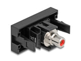 Delock 90963 Easy 45 Module Rca Female To Rca Female Red / Black