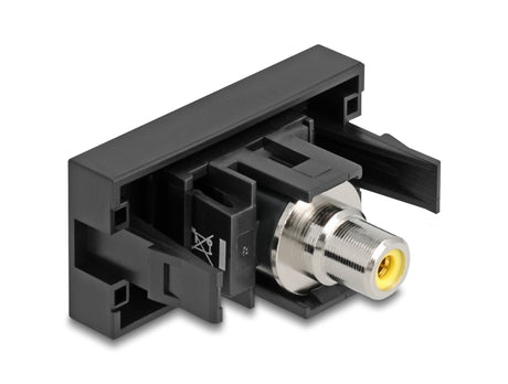 Delock 90957 Easy 45 Module Rca Female To Rca Female Yellow / Black