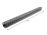 Delock 22028 Wiring Duct 30 X 30 Mm - Length 1 M Grey